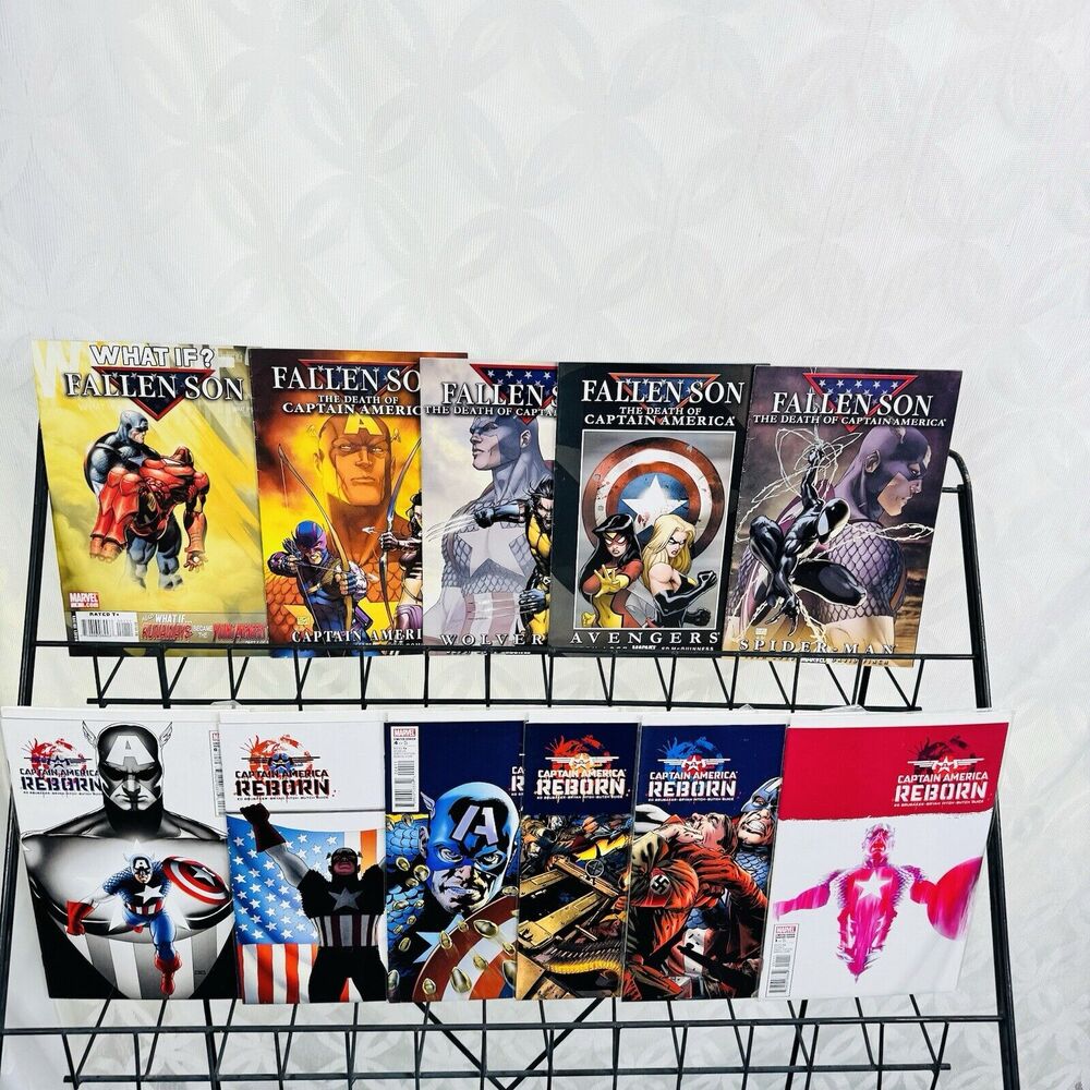 Captain America Reborn 1-6 & Fallen Son Mini Series What If? One Shot Key